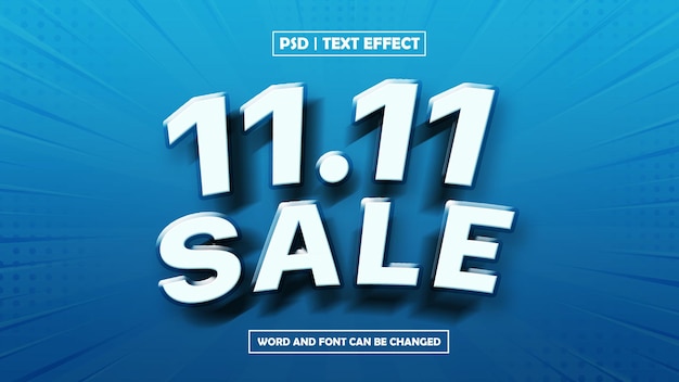 11 Venta de efectos de texto editables en 3D