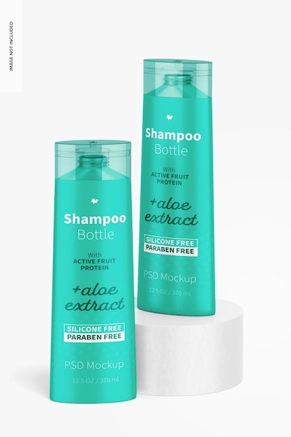 PSD 12,5 oz shampoo-flaschen-modell