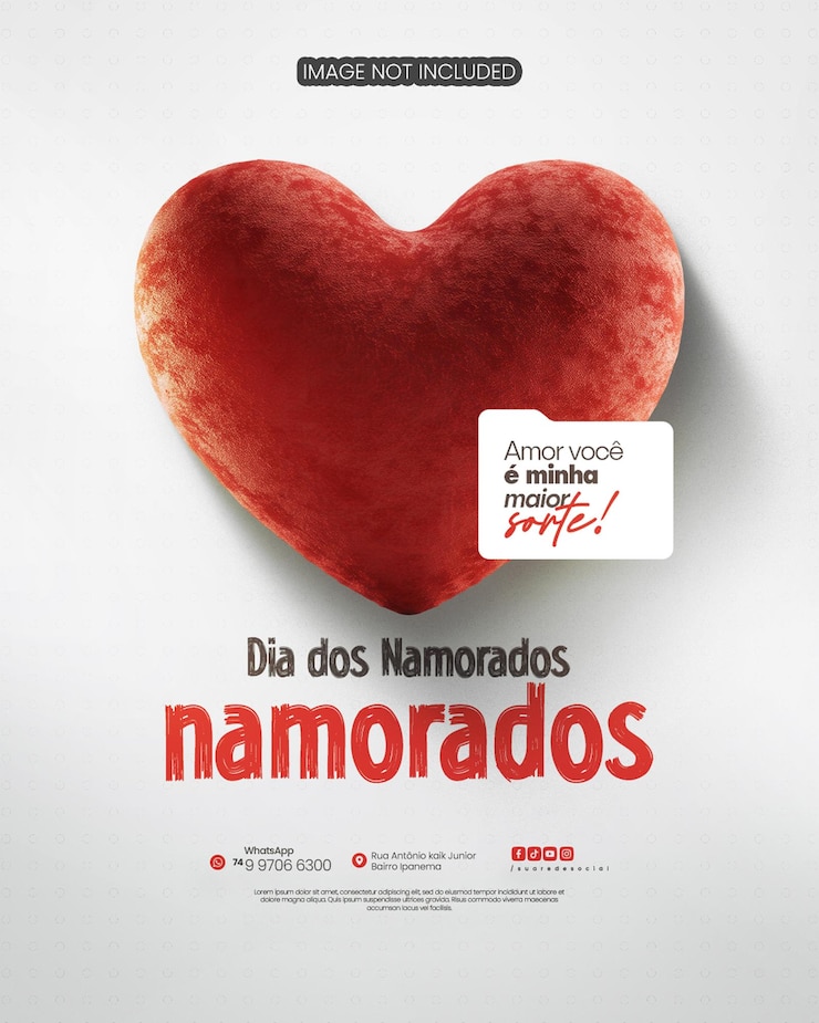 PSD 12 de junho feliz dia dos namorados social media editable psd feliz dia do namorados flyer