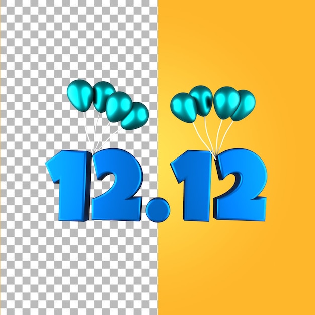 1212 Verkauf 3D-Symbol