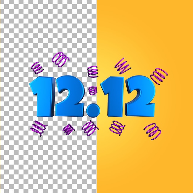 1212 Verkauf 3D-Symbol