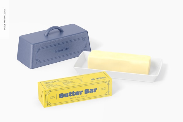 125gr butter bar mockup