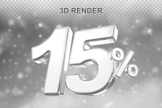 El 15 por ciento de la venta promocional de plata en 3D