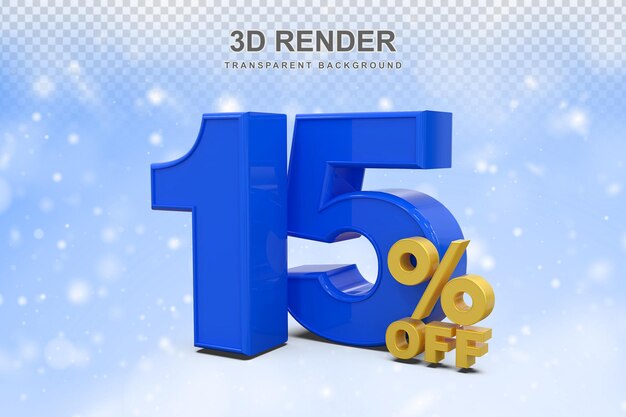 15% de descuento promocional en 3D