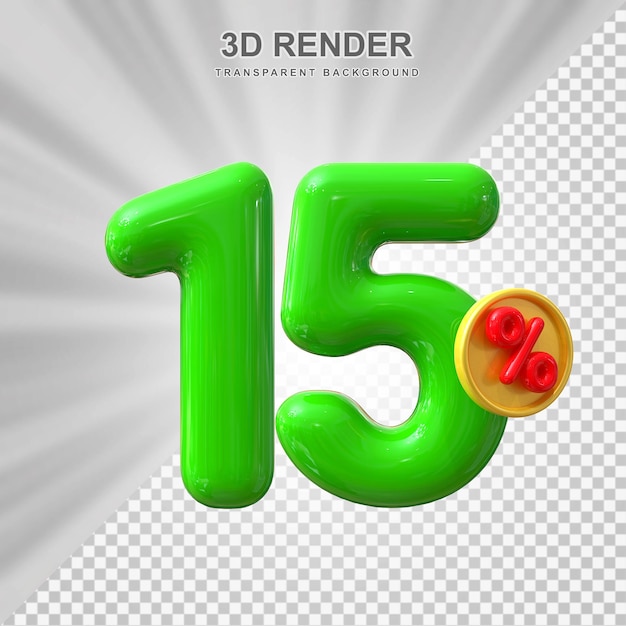 15% de descuento en la venta de 3D