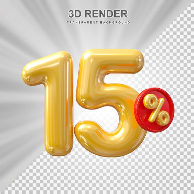 15% de descuento en la venta de globos
