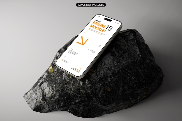 15 Mockup auf dem iPhone Rock