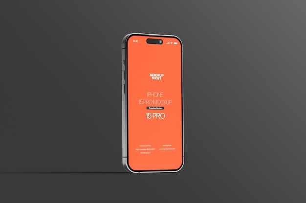 PSD 15 mockup do telefone pro