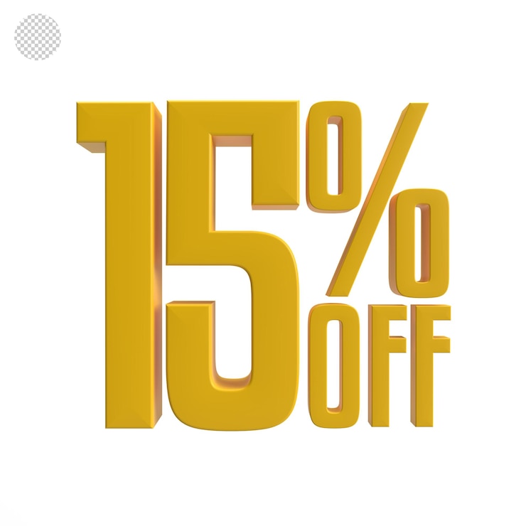 PSD 15 percent off