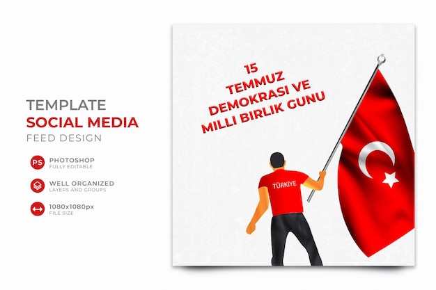 15 plantillas de redes sociales de Tammuz para publicación de feed de Instagram