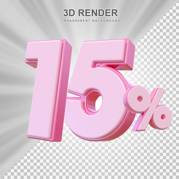 15 Prozent Rabatt auf 3D-Verkäufe