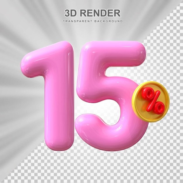 15 Prozent Rabatt auf 3D-Verkäufe