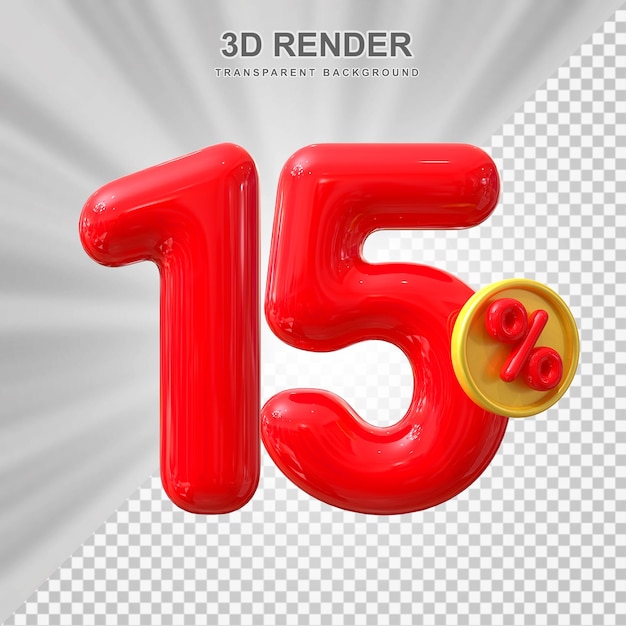 15 Prozent Rabatt auf 3D-Verkäufe