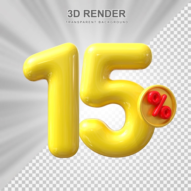 15 Prozent Rabatt auf 3D-Verkäufe