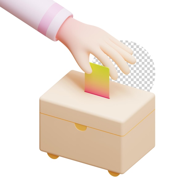 19 Elemento de representación isométrica 3D de Ramadan Zakat