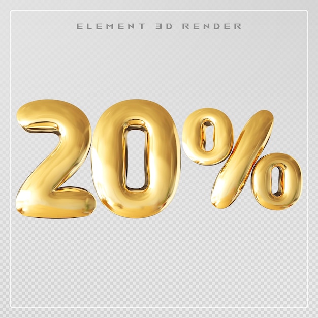 20 por ciento de descuento