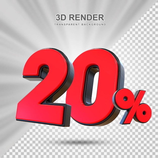 20% de descuento en el viernes negro número 3D