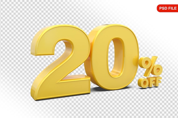 20 Prozent Gold-Angebot in 3D
