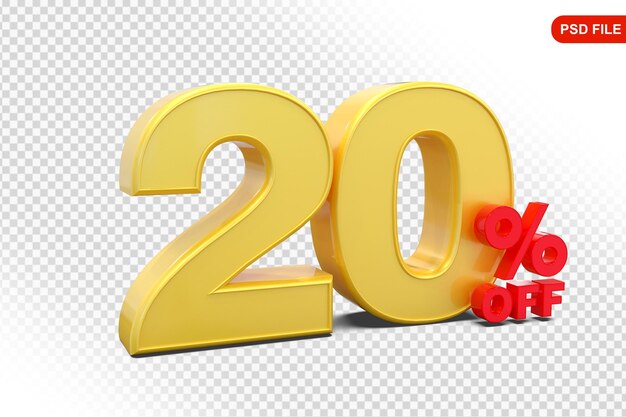 20 Prozent Gold-Angebot in 3D