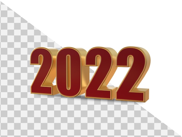 2022 3D-Rendering Goldtext