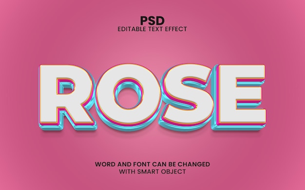 2023 3d efecto de texto editable psd con fondo