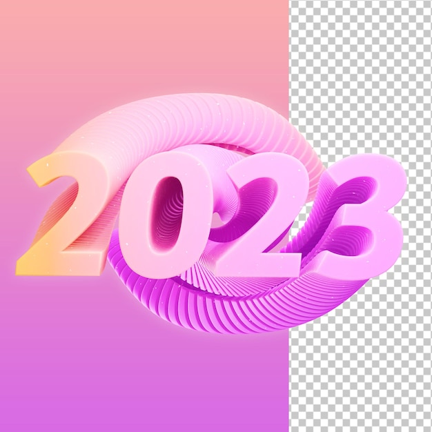 2023-array-textstil 3d-darstellung