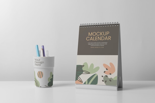 2023 Kalender-Mockup-Design