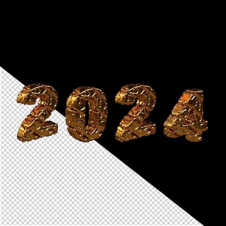 PSD 2024 año nuevo 3d