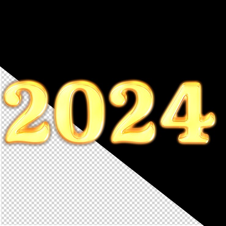 PSD 2024 año nuevo 3d