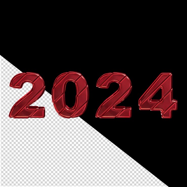 PSD 2024 año nuevo 3d
