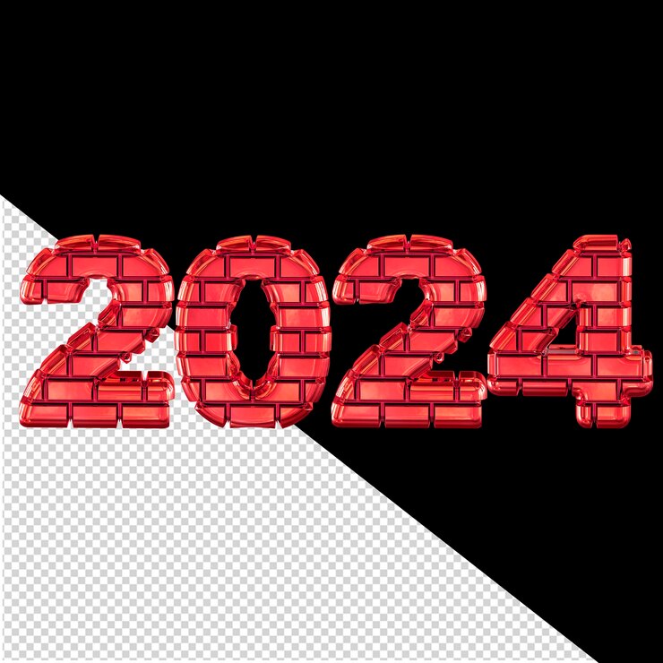 PSD 2024 año nuevo 3d