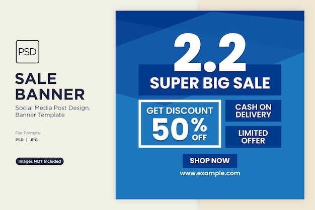 22 Super Banner de Grandes Vendas