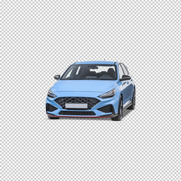 24 de 32 imágenes conjunto de 360 grados cielo azul hatchback Hyundai coche