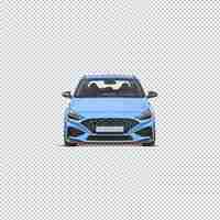 PSD 25 de 32 imágenes conjunto de 360 grados cielo azul hatchback hyundai coche