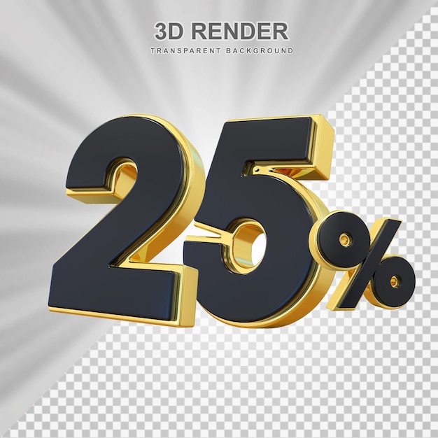 25 por ciento de descuento en la venta de 3D