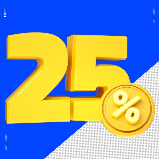 25 Promozione di sconto