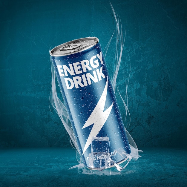 250-ml-Dosenmodell für Energy-Drink-Metallic-Dose