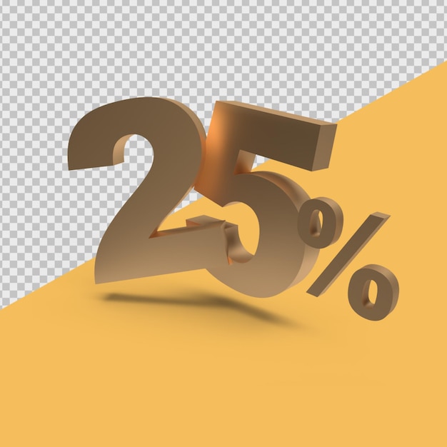 25 %