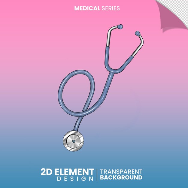 PSD 2d_element_design_stetoscope