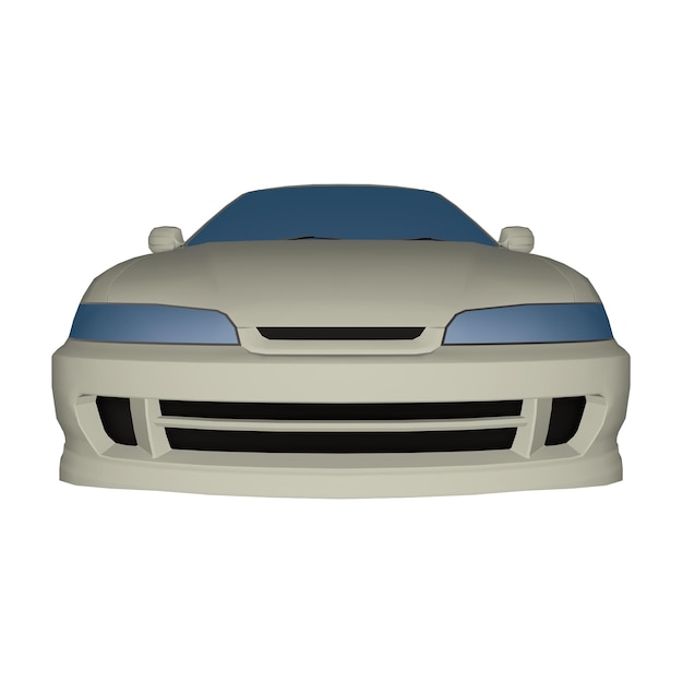 2D-JDM-Autofront-Nahaufnahme