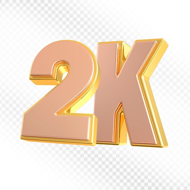 PSD 2k sigue el número de oro 3d