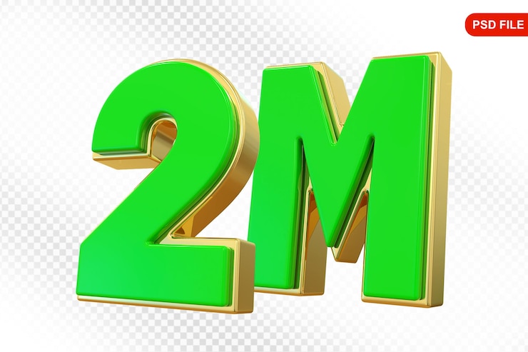 PSD 2m número de seguidores gracias por seguir