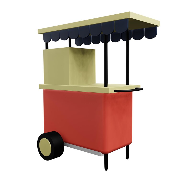 PSD 3 d abbildung eines wagens