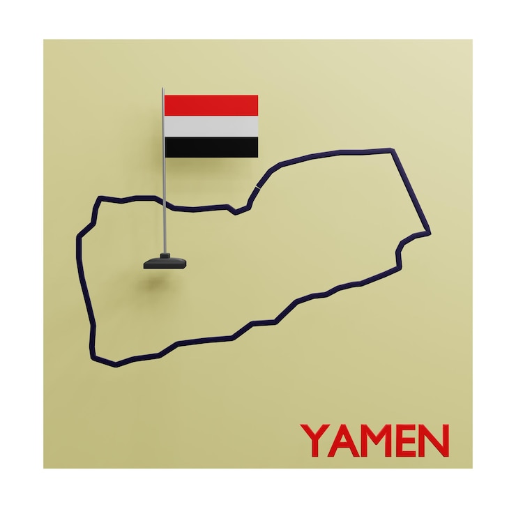 PSD 3 d illustration of yamen map icon