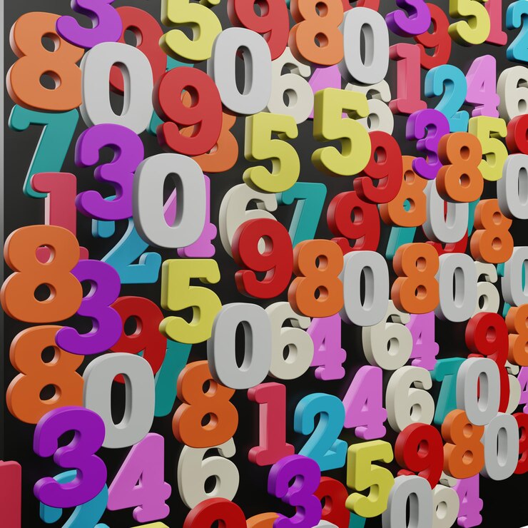 PSD 3 d illustrazione dell'icona numero cinque