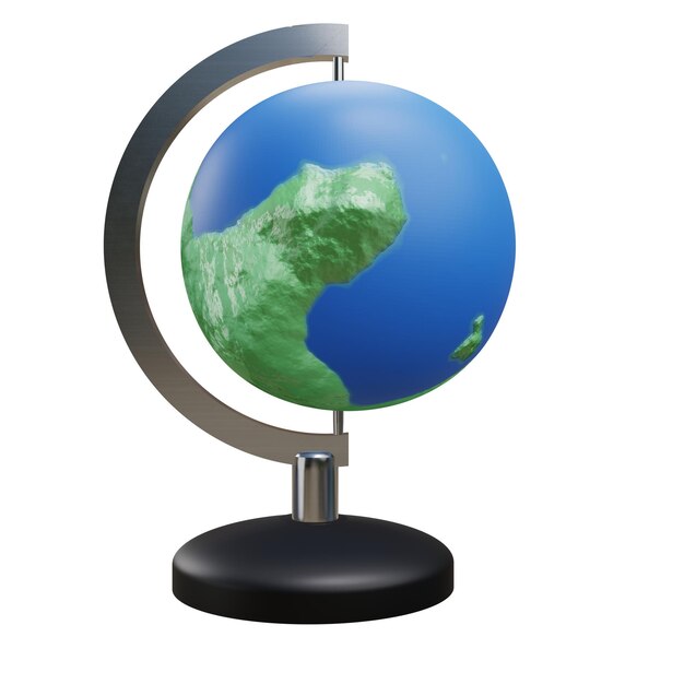 3 D Ilustración del ícono del globo