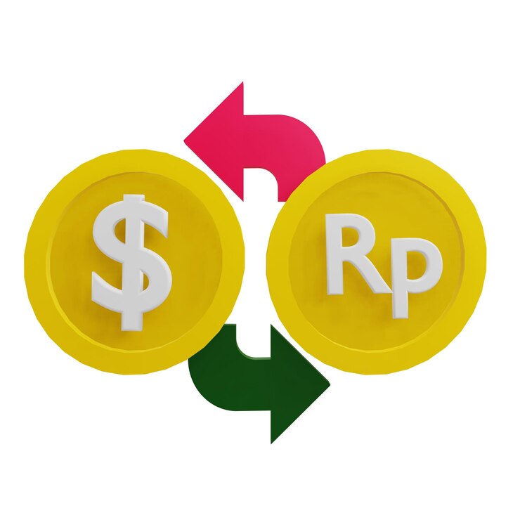 PSD 3 d illustration du changeur d'argent