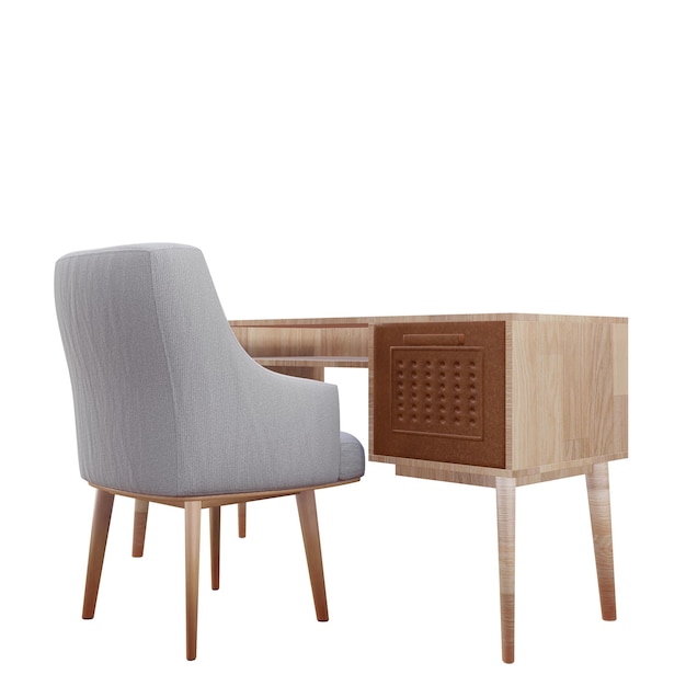 3 D illustration de l'icône de l'ensemble de chaises