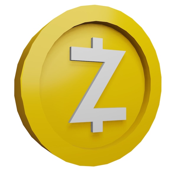 3 Ilustración del ícono de la moneda zcash