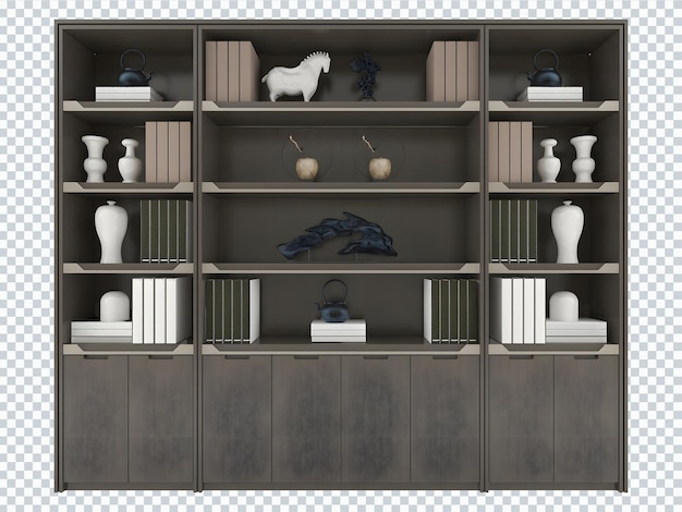 3 rows wooden display rack transparent